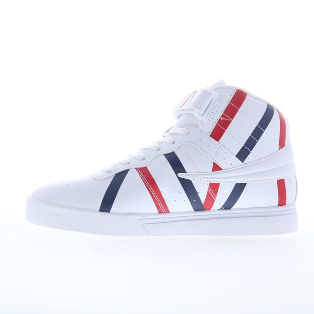 Fila Mens Vulc 13 Stripe T White Shoes (NWT) - Picture 3 of 4